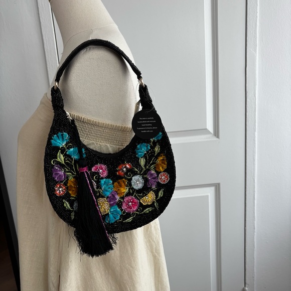 HAND BEADED BAG Made in India - Picture 6 of 6